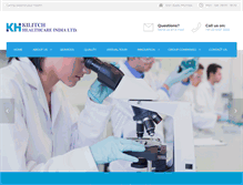 Tablet Screenshot of kilitchhealthcare.com